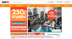Desktop Screenshot of moebel-kraft.de